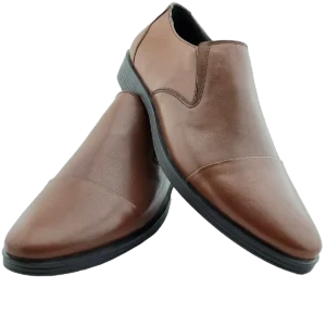 کفش مجلسی چرم مردانه کد KVM-136