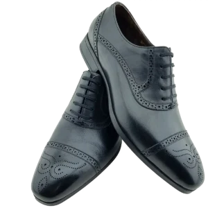 کفش مجلسی چرم مردانه کد KVM-247