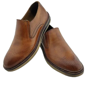 کفش مجلسی چرم مردانه کد KVM-276