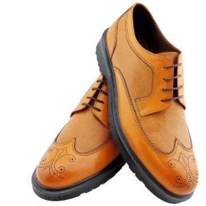 کفش مجلسی چرم مردانه کد KVM-404